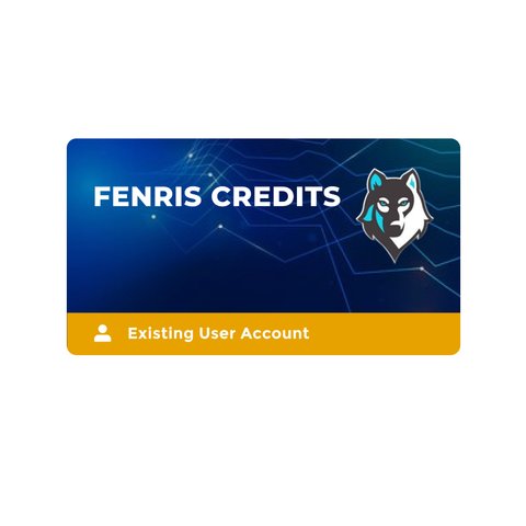 Fenris Credits Existing User Account 