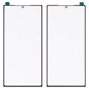 Housing Glass G+OCA PRO compatible with Samsung N985F Galaxy Note 20 Ultra, N986B Galaxy Note 20 Ultra 5G, with OCA film, black 