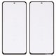 Housing Glass G+OCA PRO compatible with Xiaomi Mi 11i, Poco F3, Redmi K40, (with OCA film, black)