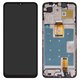 LCD compatible with Huawei Honor X6b, (black, with frame, High Copy, JDY-LX1, JDY-LX2)