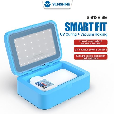 UV Lamp Sunshine S 918B SE, vacuum, LED, fits curved screens, UV Box  