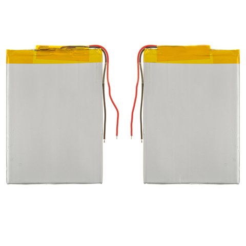 Batería, 80 mm, 55 mm, 3.2 mm, Li ion, 3.7 V, 1350 mAh