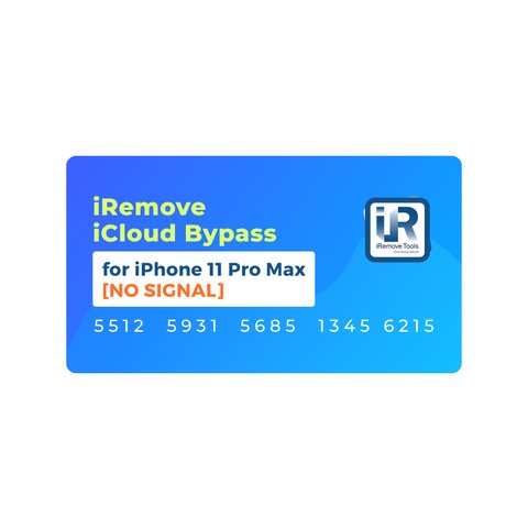 iRemove iCloud Bypass para iPhone 11 Pro Max  [NO SIGNAL]