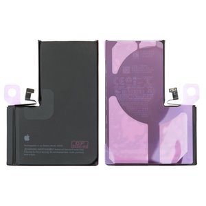 Batería puede usarse con iPhone 14 Pro Max, Li ion, 3.86 V, 4860 mAh, mayor capacidad, A2830 , original IC