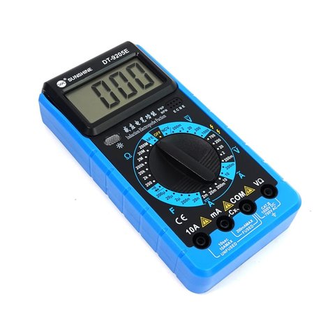 Multímetro Sunshine DT 9205E, digital