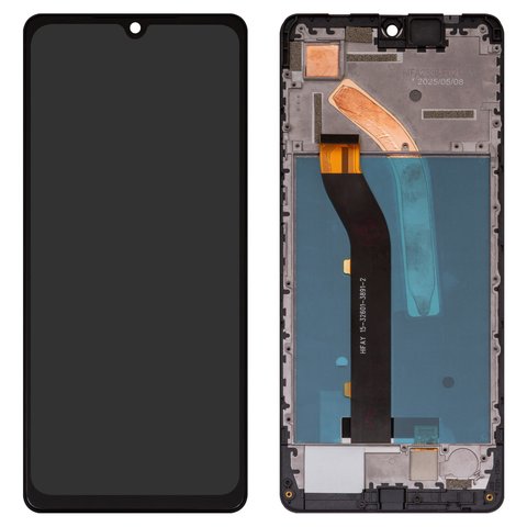 Pantalla LCD puede usarse con Cubot P90, negro, con marco, High Copy, 15 32601 3891 2