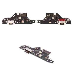 Cable flex puede usarse con Motorola Moto G06, Moto G06 Power, del conector de carga, con componentes, Original PRC , placa del cargador