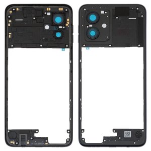 Parte media de carcasa puede usarse con Motorola Moto G54, azul