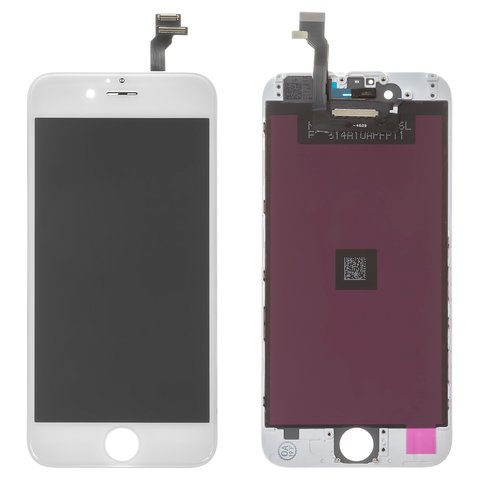 Дисплей для iPhone 6, белый, с рамкой, AAA, NCC ESR ColorX