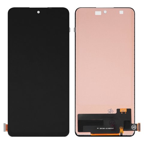 Дисплей для Xiaomi Poco X4 Pro 5G, Redmi Note 11 Pro, Redmi Note 11 Pro 5G, Redmi Note 11 Pro Plus 5G, Redmi Note 11E Pro, Redmi Note 12 Pro 4G, черный, без рамки, Сopy, TFT 