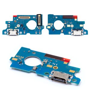 Шлейф для Samsung M536 Galaxy M53, коннектора зарядки, с микрофоном, плата зарядки
