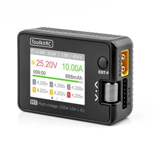 Зарядний пристрій ToolkitRC M7, Original, 200W DC