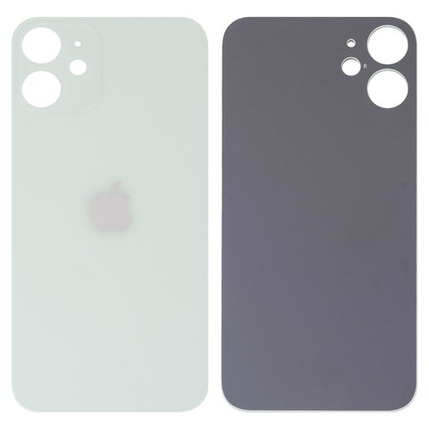 Задняя панель корпуса для iPhone 12 mini, зеленая, не нужно снимать стекло камеры, Original PRC , big hole