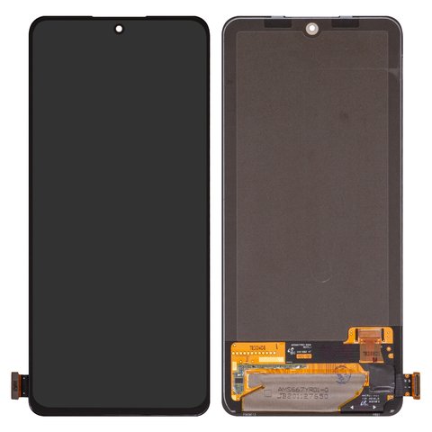 Дисплей для Xiaomi Redmi Note 10 Pro, Redmi Note 10 Pro Max, чорний, без рамки, Оригінал переклеєне скло , M2101K6G, мутне віконце камери, ОСА