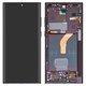 Дисплей для Samsung S908B Galaxy S22 Ultra 5G, фиолетовый, с рамкой, High Copy, (OLED)