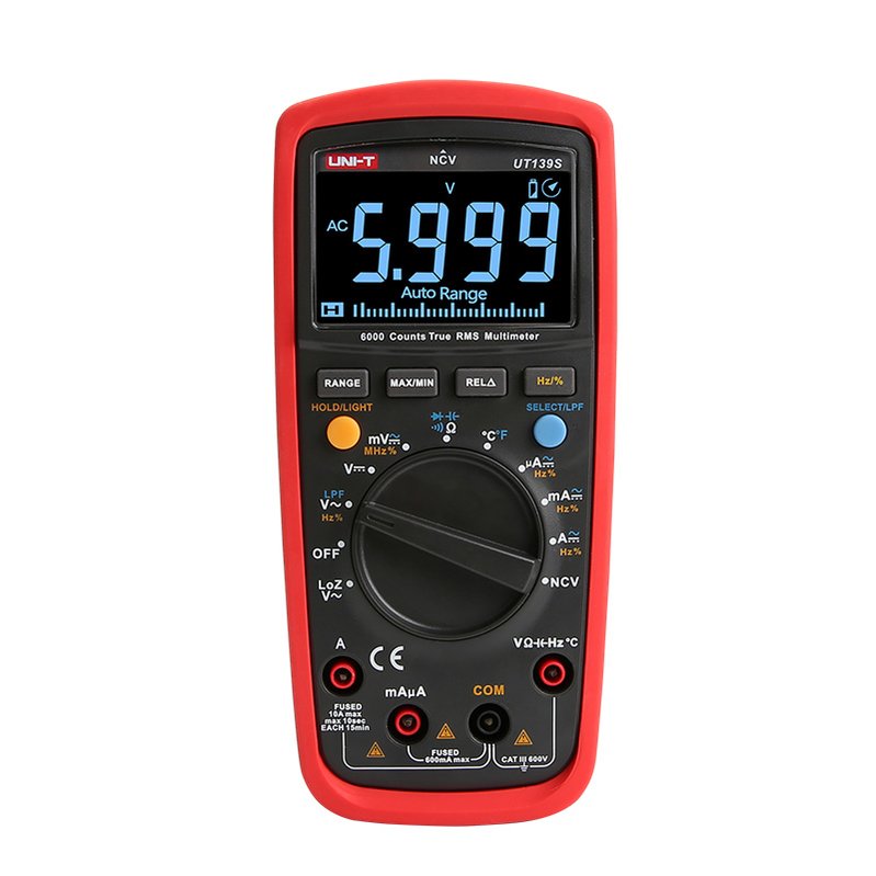 Цифровий мультиметр UNI-T UTM 1139S (UT139S) Зображення 5